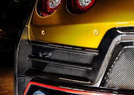 TOP SECRET  R35  M24 リヤバンパー＆リヤアンダーバンパーセット