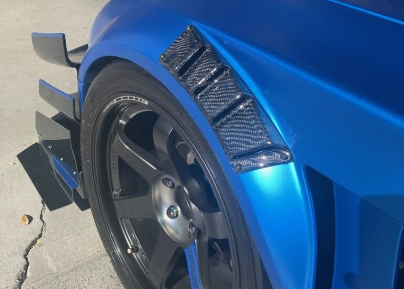 TCP MAGIC FD3S G-FACE フロントフェンダーダクト タイプTT（FR
