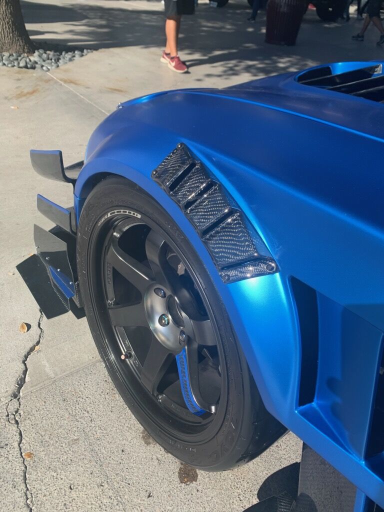 TCP MAGIC FD3S G-FACE フロントフェンダーダクト タイプTT（フル