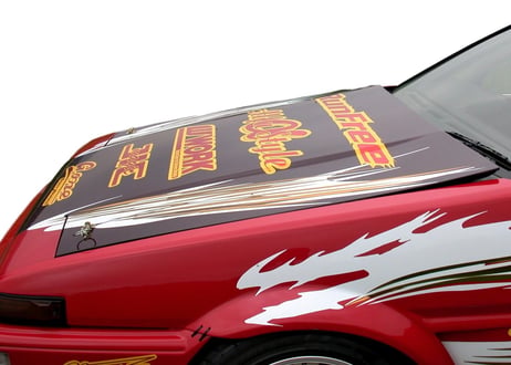 Run Free AE86トレノ  FRPボンネット