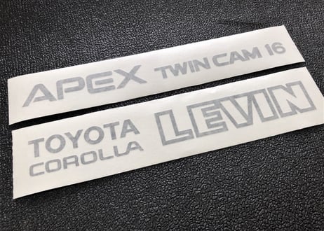 Flo's AE86 カローラレビン ステッカー8点セット（Sticker Set）