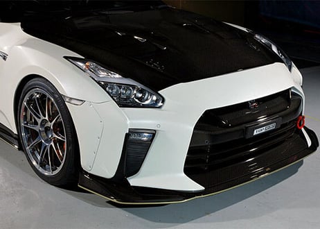 TOP SECRET  R35  M17 フロントワイドフェンダー TYPE 3（カーボン）