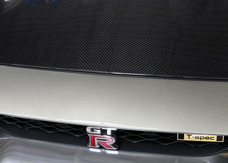 TOP SECRET  R35  ドライカーボン  M17 エアロボンネット