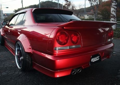 SHAFT AutoService　R34スカイライン セダン用トランクスポイラー