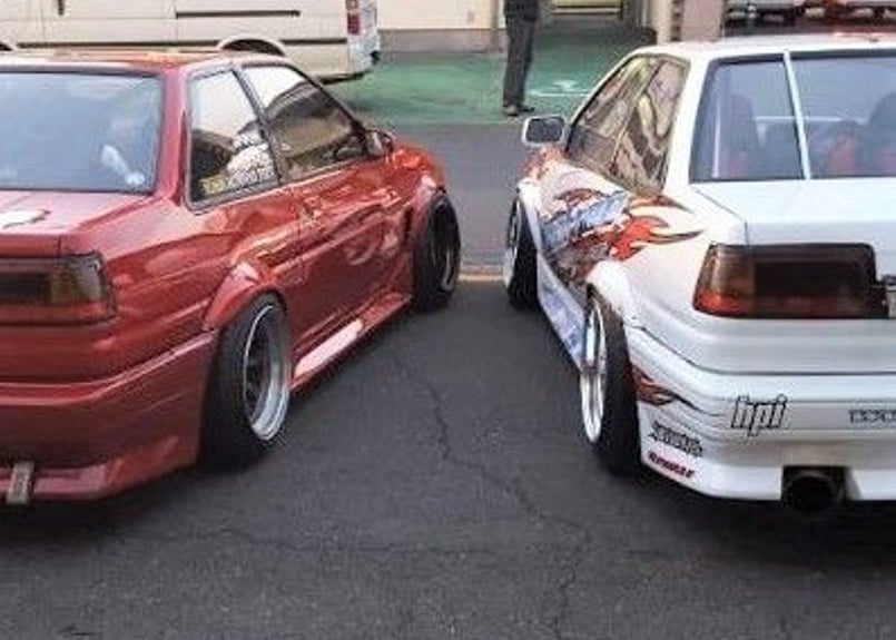 ae86 オーバーフェンダー 汎用 オーバーフェンダー 70mm 2枚 AE86 86 BRZ 180SX シルビア などに