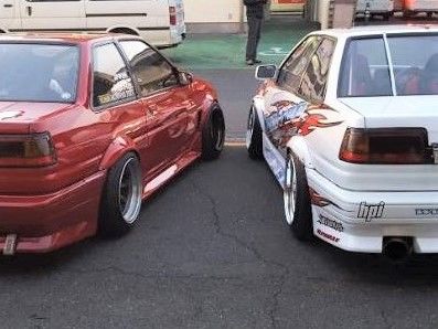 Run Free AE86 リアオーバーフェンダー（+35mm） | Az-style