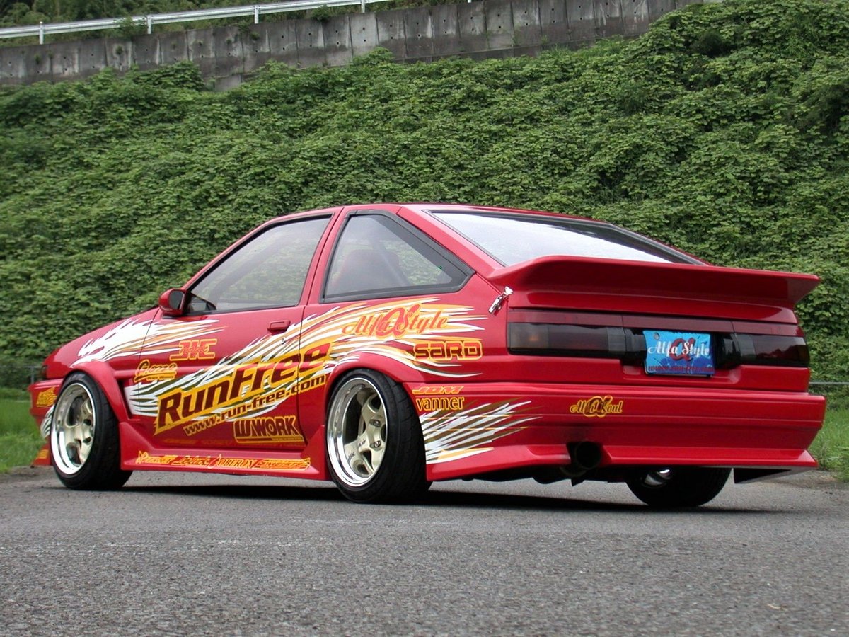 AE86 リアバンパー AE86 レビン FRPリアバンパー (後期純正形状) : エアロ.カスタムパーツ
