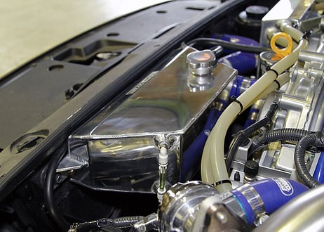 TOP SECRET  R35  アルミ製リザーブタンク