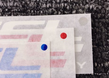 DIXCEL メタリックステッカー（抜き文字・転写タイプ） STICKER（LETTER-CUT）