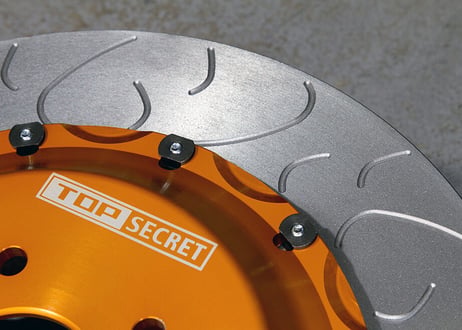 TOP SECRET  R35  400Φブレーキローターキット – リヤ用