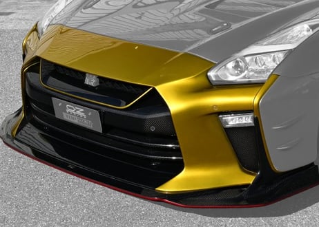 TOP SECRET  R35  M17  フルバンパーキット（ハーフカーボン）
