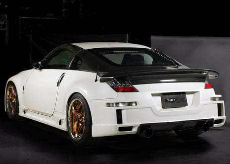 TOP SECRET  Z33 G-FORCE リヤゲート（カーボン）