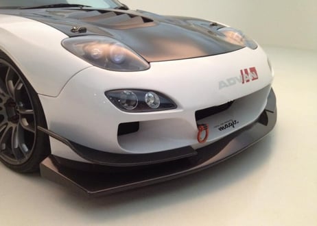 TCP MAGIC  FD3S  G-FACE  フロントバンパーカナード  タイプGT（FRP）