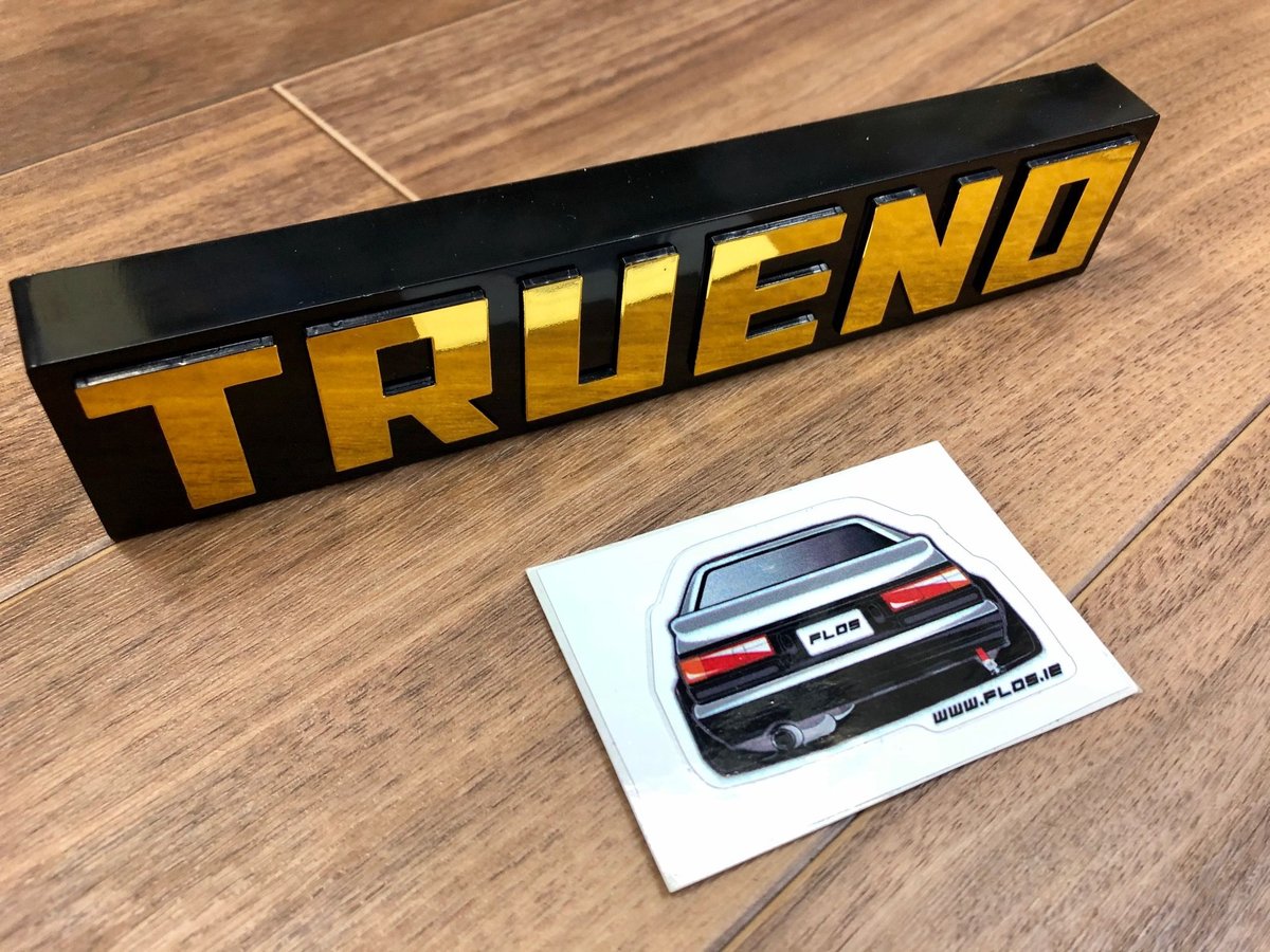 【新品未使用】トヨタ スプリンタートレノ AE86 フロントエンブレム 純正部品