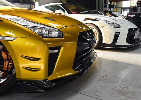 TOP SECRET  R35  M17  フルバンパーキット  Ver.S（ハーフカーボン）