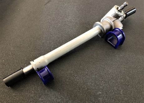 Flo's AE86 ステアリングラック（クイック2.5回転）& Super Pro ステアリングラックマウントブッシュ SET