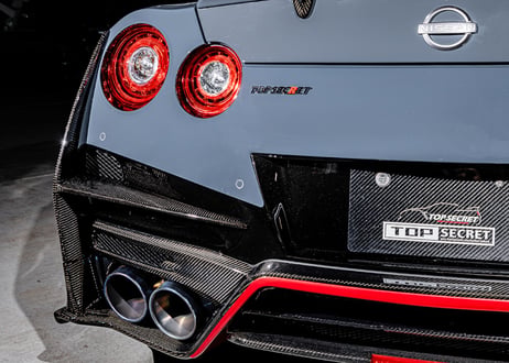 TOP SECRET  R35  M17 リアバンパーサイドフィン