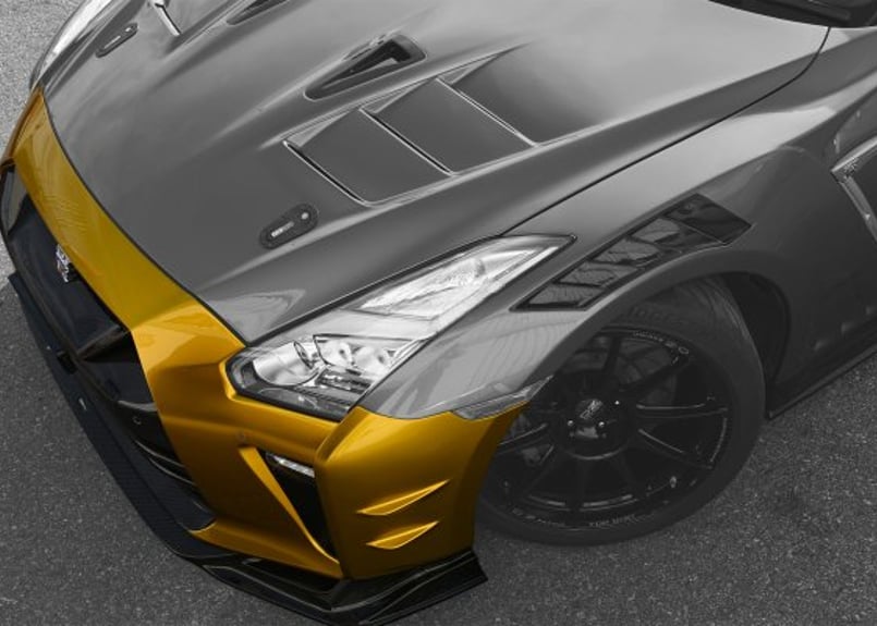 TOP SECRET R35 M17 フルバンパーキット Ver.S（FRP） | A
