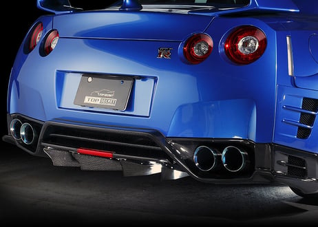 TOP SECRET  R35  リアアンダーバンパーVer.2（FRP）