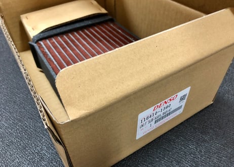 トヨタ純正  AE86ヒーターコア（DENSO製）マニュアルエアコン用