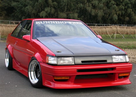 Run Free AE86レビン  フロントバンパースポイラーType-Ⅰ