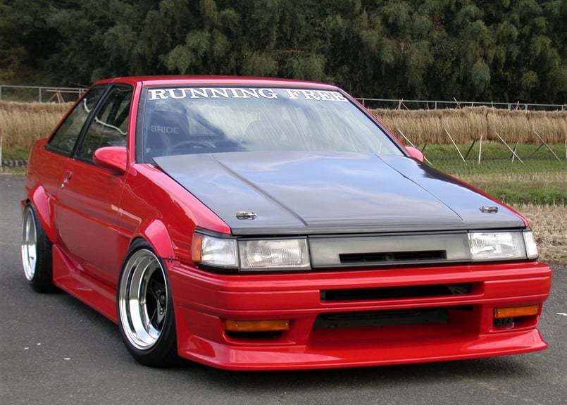 Run Free AE86レビン フロントバンパースポイラーType-Ⅰ | Az-style