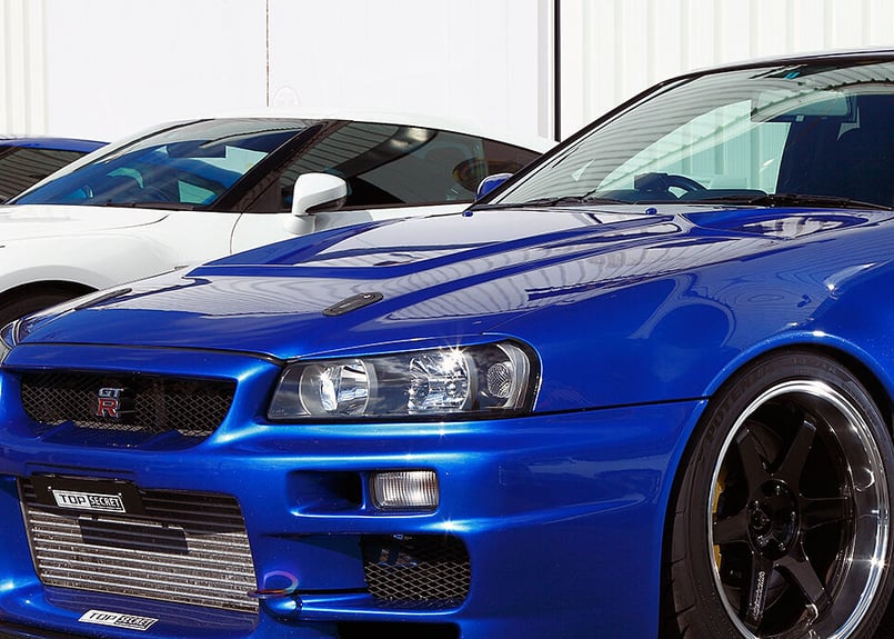 TOP SECRET BNR34 G-FORCE エアロボンネット（カーボン） | Az-s