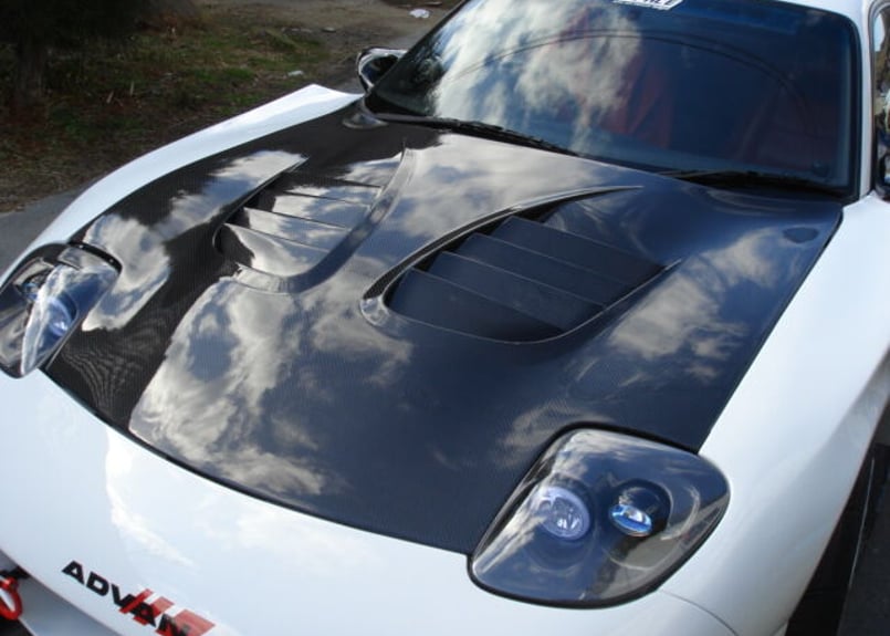 TCP MAGIC FD3S G-FACE エアロボンネット（カーボン/FRP） | Az