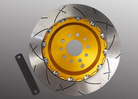 TOP SECRET  R35 リアブレーキロータースチール400Φ