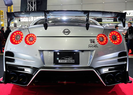TOP SECRET  R35  M17 リアバンパー（FRP）