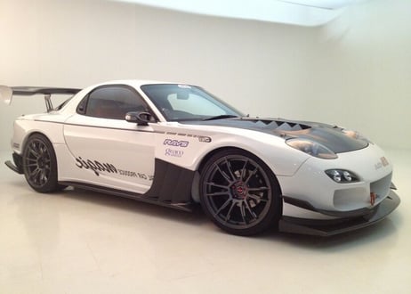 TCP MAGIC  FD3S  G-FACE  ワイドボディキット CFバージョン
