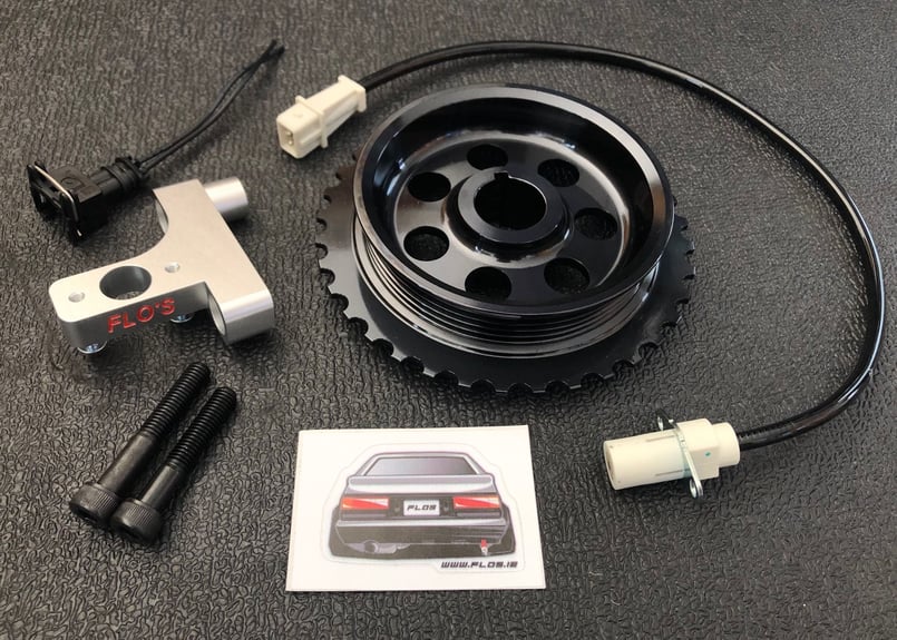 AE86、4AG用のクランクプーリー！ Flo's 4A-GEクランクトリガープーリーキット 36-1 | Az-style