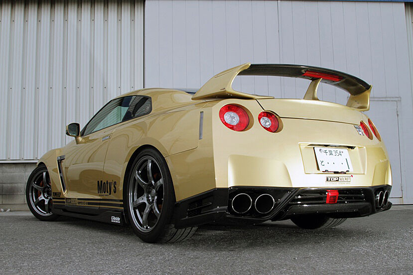 TOP SECRET R35 可変式リヤウイング（FRP） | Az-style