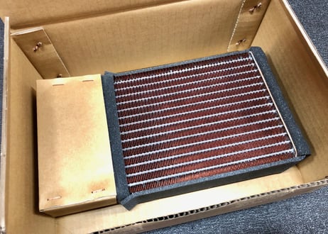 トヨタ純正  AE86ヒーターコア（DENSO製）マニュアルエアコン用