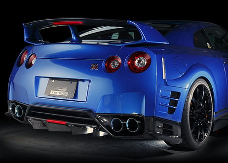 TOP SECRET  R35  リヤアンダーフィン