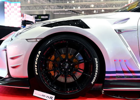 TOP SECRET  R35  GTフロントワイドフェンダー