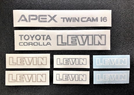 Flo's AE86 カローラレビン ステッカー8点セット（Sticker Set）