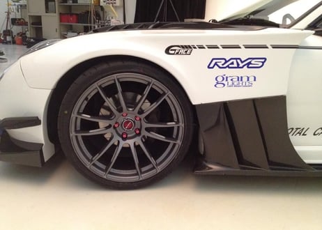 TCP MAGIC  FD3S  G-FACE  フロントフェンダーディフューザー  タイプGT（フルカーボン）