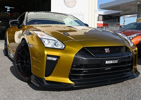 TOP SECRET  R35  M17  フルバンパーキット  Ver.S（ハーフカーボン）