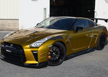 TOP SECRET  R35  M17  フルバンパーキット  Ver.S（ハーフカーボン）