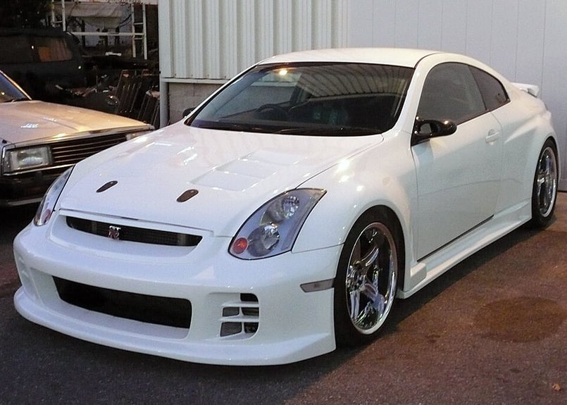 TOP SECRET V35 G-FORCE ボンネット （カーボン） | Az-style