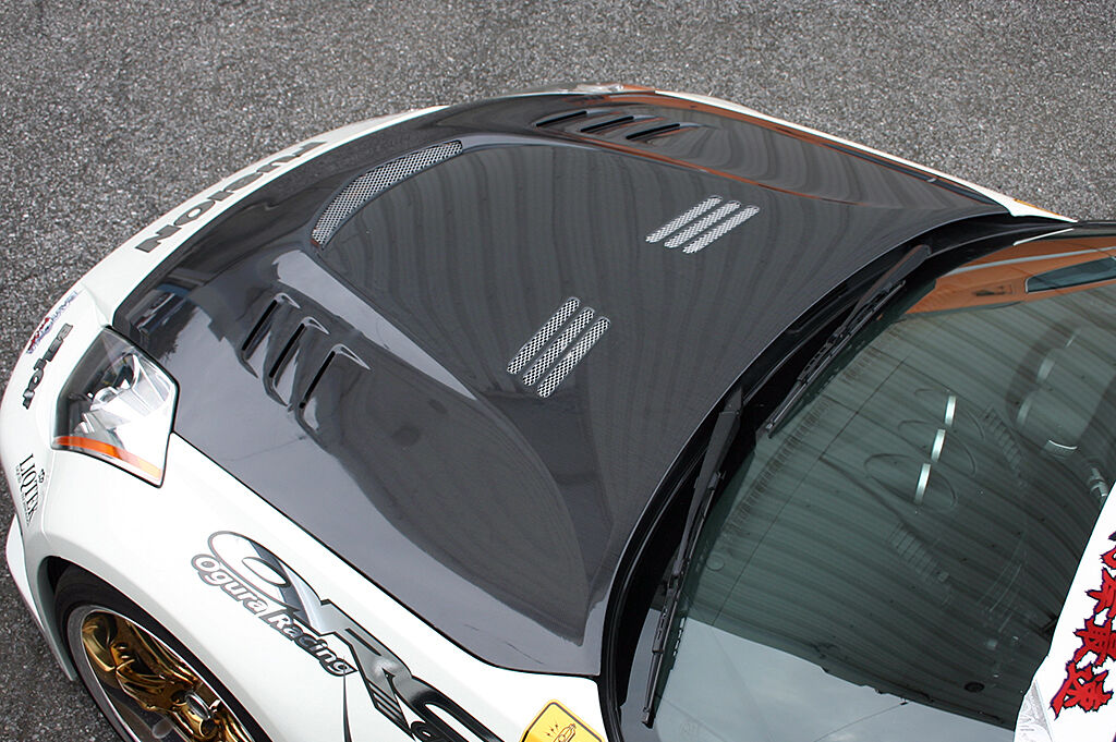 TOP SECRET Z33 G-FORCE エアロボンネット TYPE 2（HR対応）FR