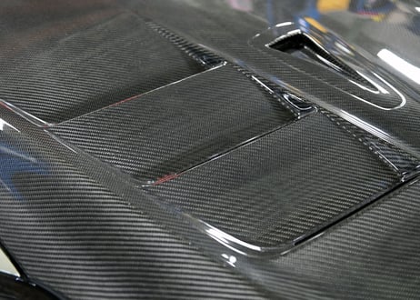 TOP SECRET  R35  ドライカーボン  M17 エアロボンネット