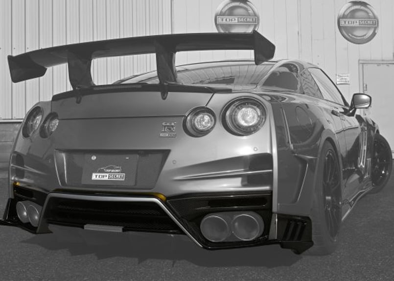 Secret Trophy 新品未使用❗️7/21までお値下げ❗️ TOP SECRET R35 M17 ドライカーボンリアアンダーディフューザー | Az-