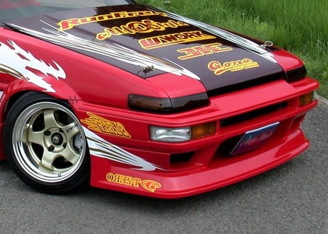 Run Free AE86トレノ  フロントバンパースポイラーType-Ⅰ