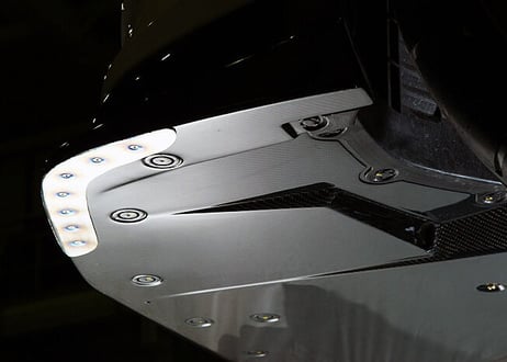 TOP SECRET  R35  フロントディフューザー （2007-2010）