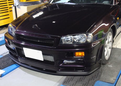 SHAFT AutoService ER34スカイライン  タイプ5フロントバンパー＆リップ型アンパネ
