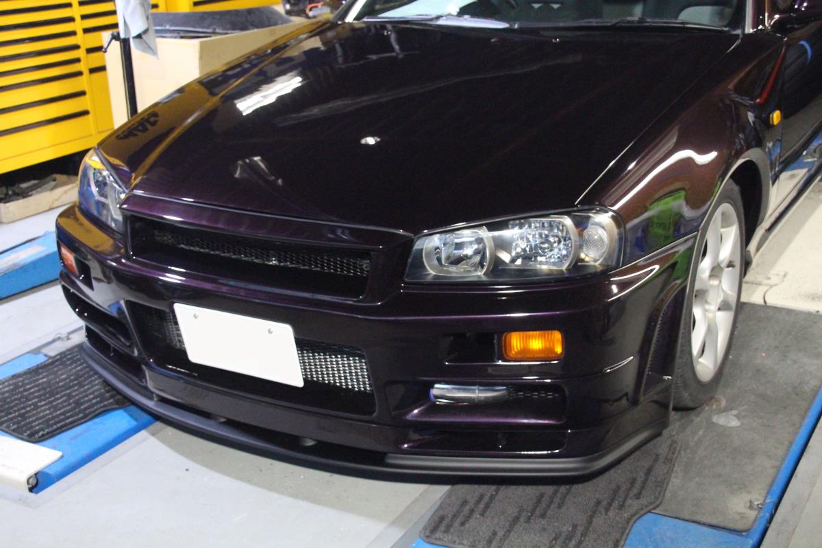 ジ*オ様 ER34 純正 オプション リップ エアロ R34 スカイライン バン