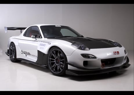 TCP MAGIC  FD3S  G-FACE  ワイドボディキット タイプGT    CFバージョン