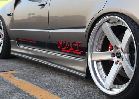 SHAFT AutoService ER34スカイライン4ドア用 タイプAサイドステップ